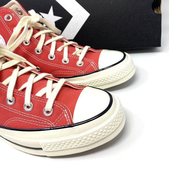 🎄SALE🎄 CONVERSE Iconic Cushion Women's Sneakers CHUK 70 Hi Top Terracotta Pink - Picture 7 of 10